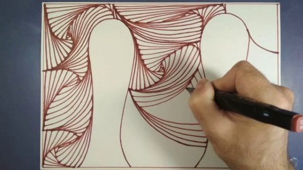 Рисунок срисовка для души.