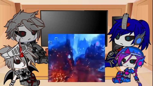 TFP's reaction to Optimus from the movie|Реакцея ТФП на Оптимуса из фильма|??????????|TFP_ANIME| смотреть онлайн