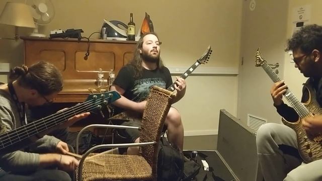 Aborted - Farewell To The Flesh (Backstage Warm-up)