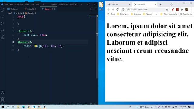 CSS Essentials for Beginning | CSS Color and background | Part 03 смотреть онлайн