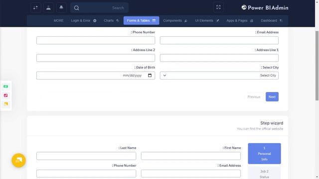 Power BI Bootstrap 5 Admin Dashboard with RTL Light Theme смотреть онлайн
