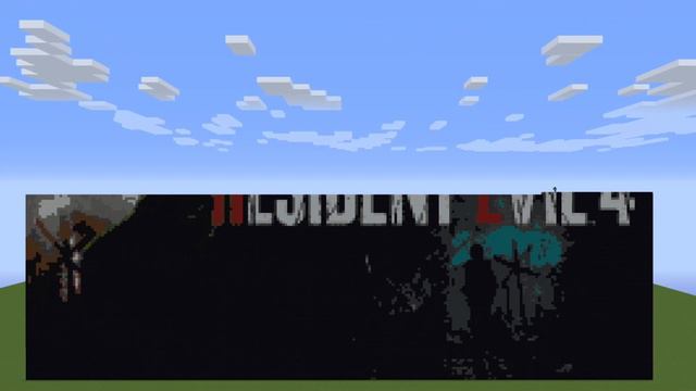 Resident evil 4 // 32.400 blocks // Speed art // Minecraft смотреть онлайн