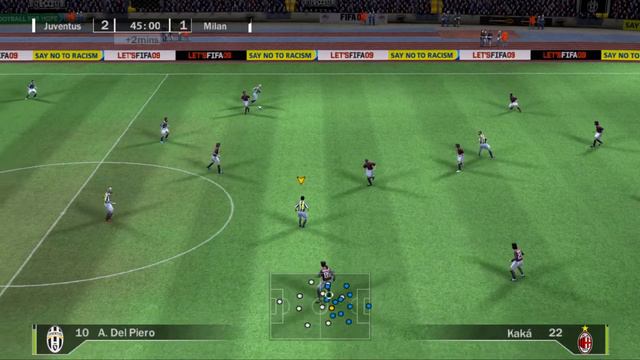 FIFA 09 (PS2) Gameplay - Juventus vs AC Milan смотреть онлайн