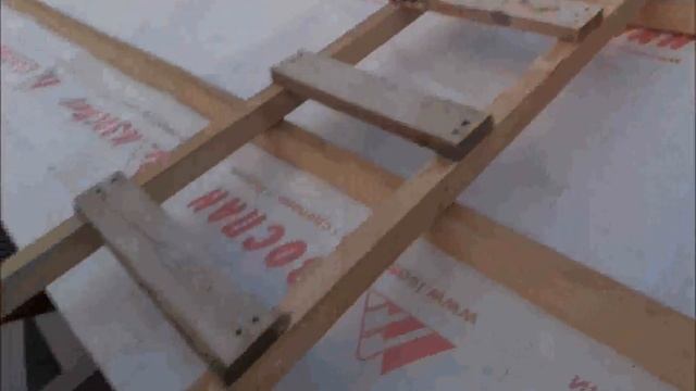 Шиферная крыша своими руками - кровля без понтов. 87-89й дни строительства коробки дома. смотреть онлайн