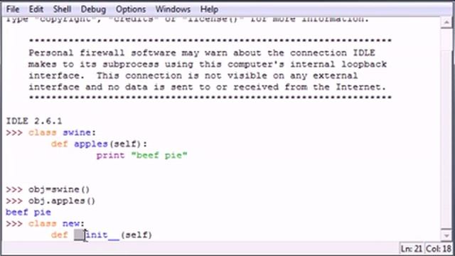 Python Programming Tutorial Series From scratch (37 Constructors) | Tutorials point смотреть онлайн