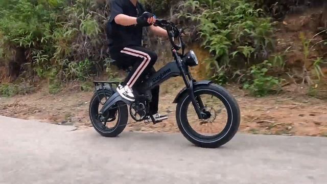 Euybike K6 Pro Fat Tire Electric Bike Go Climbing. #ebike смотреть онлайн