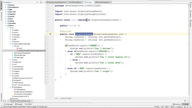 Observer pattern in Java - part 2 смотреть онлайн