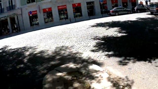 Центральная улица Лиссабона. Путешествие: Португалия, Испания 2017. #23 смотреть онлайн