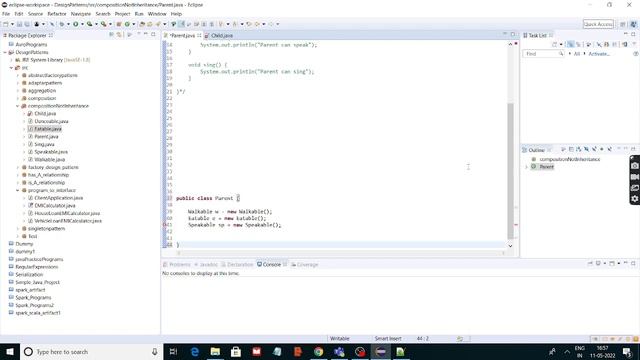 Java Design Patterns - 4 : Favor object composition over inheritance смотреть онлайн