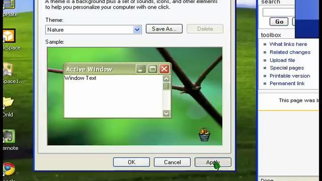 How to change your desktop theme in Windows XP смотреть онлайн