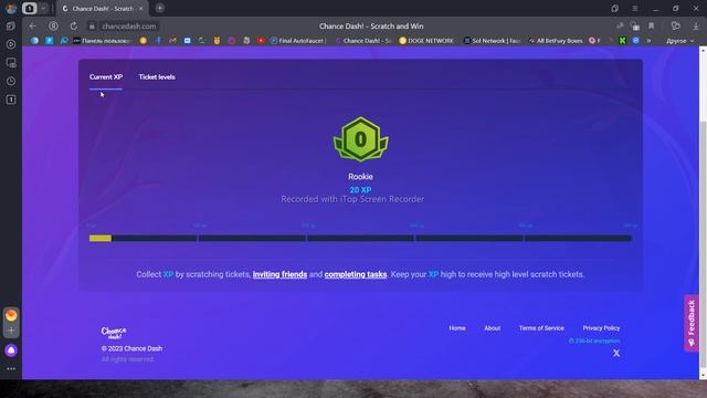 Сайт-лотерея ,без вложений, Chance Dash смотреть онлайн