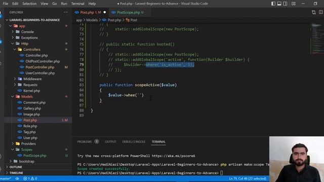 (112) Local Scope in Laravel | Why we use Local Scope in Laravel | Laravel Course in Hindi смотреть онлайн