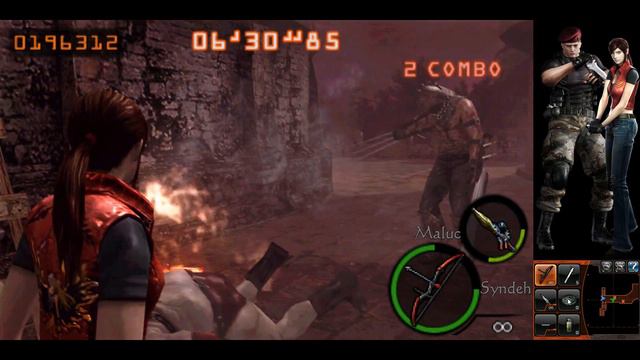 Resident Evil: The Mercenaries 3D - Duo Level EX-4 Castello (Claire/Krauser) смотреть онлайн
