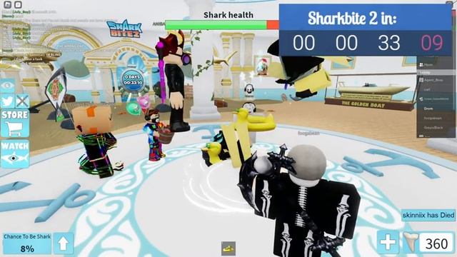 Sharkbite 2 LIVE GAMEPLAY! | Roblox Sharkbite смотреть онлайн