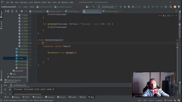 Kekod Ders28 Kotlin ~ Classes Reflection & Generics смотреть онлайн