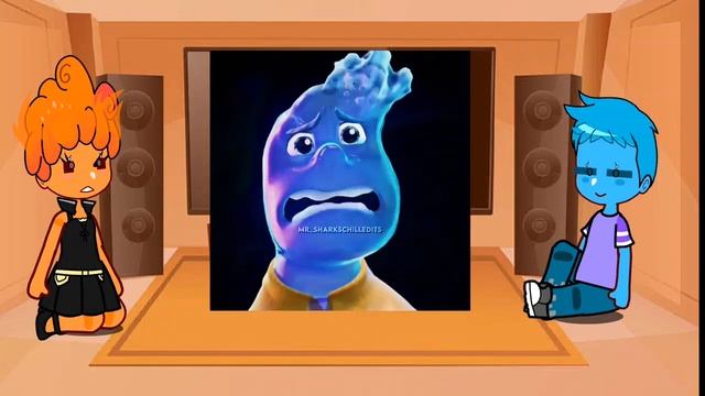 Ember and Wade react to each other || elemental react to смотреть онлайн