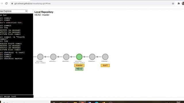 Git Tutorial | Visualizing Git | GitHub смотреть онлайн