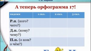 Правописание окончаний существительных в единственном числе