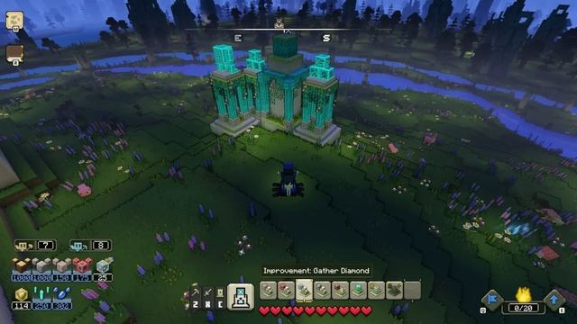 Unlocking Creepers, Skeletons And Zombies Spawns ! Minecraft Legends [E4] смотреть онлайн