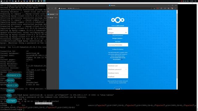 Удаленные подключения к серверу базы данных MySQL 8 | Ubuntu Server 20.04 смотреть онлайн