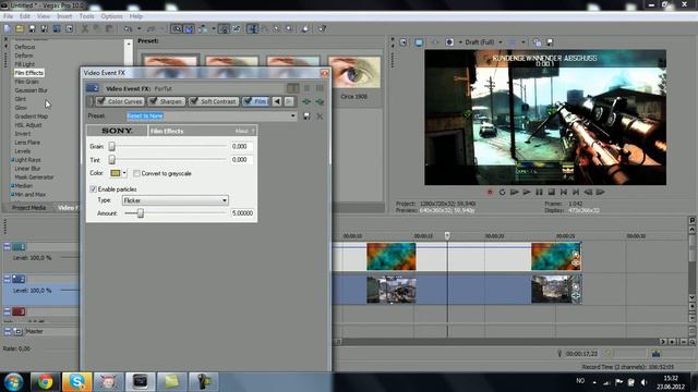 Flicker Effect Sony Vegas Tutorial смотреть онлайн