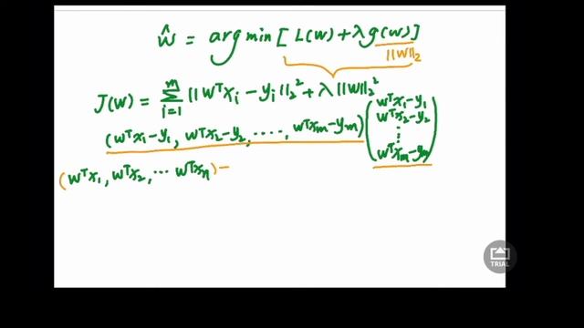 Minimise Ridge Regression Loss Function, Extremely Detailed Derivation смотреть онлайн