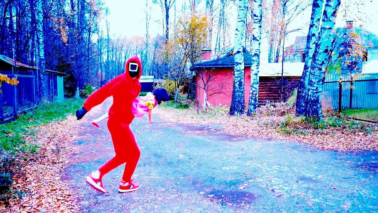 Игра в Кальмара Новая Глава Финал! Squid Game в Реальной Жизни. Мы Семья - Лучшее! смотреть онлайн