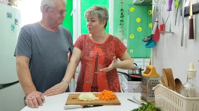 Вкусный,лёгкий,суп с гречкой. смотреть онлайн