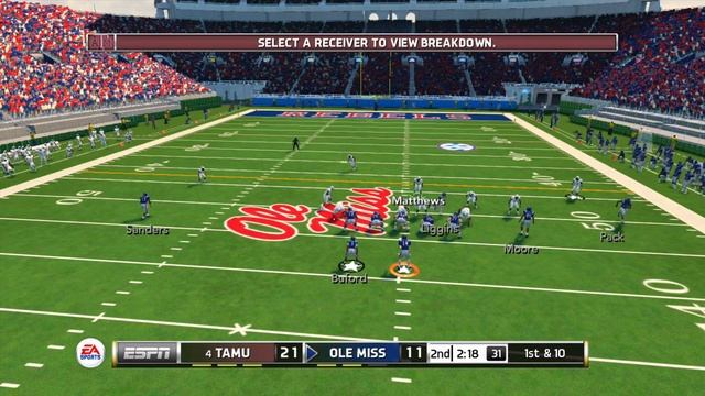 NCAA Football 14 ONLINE HEAD TO HEAD! Johnny Manziel Gameplay смотреть онлайн
