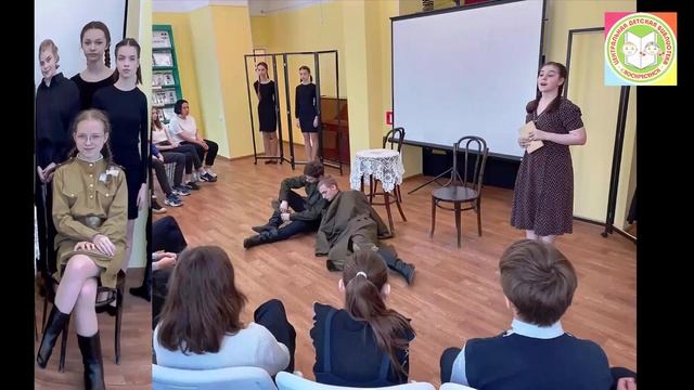 Центральная детская библиотека "МУК ВЦБС" патриотический проект "Живёт ПОБЕДА в поколениях" смотреть онлайн