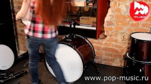 Как собирать барабанную установку.