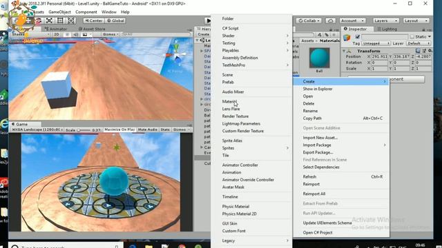 Unity Tutorial In Hindi- Ball Balance 3D Game : Obstacles & Animation [Part:16] for Beginners смотреть онлайн