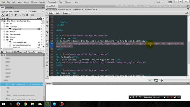 Make a mobile responsive website with Bootstrap lesson 2 - images, buttons смотреть онлайн