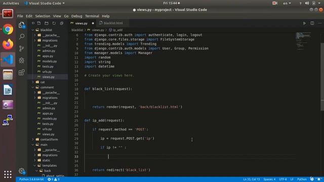 Add Ip | Python and Django смотреть онлайн