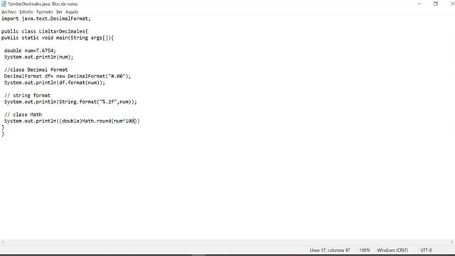? 5 formas de limitar decimales en java☕ смотреть онлайн