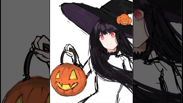 [Speedpaint #7] Halloween sketch! смотреть онлайн