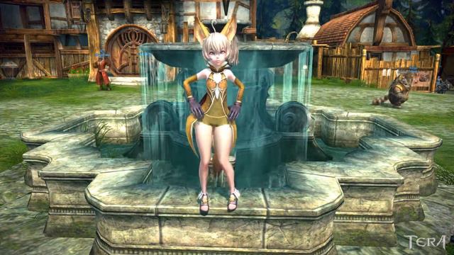 TERA: Elin dancing смотреть онлайн