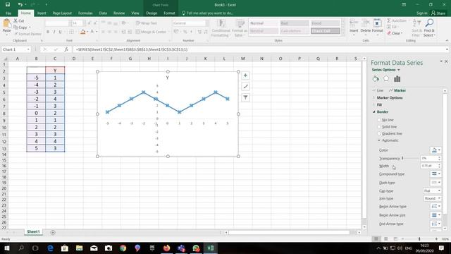 Cara Membuat Koordinat Kartesius pada microsoft Excel (How to make Cartesian coordinate in MC Excel смотреть онлайн