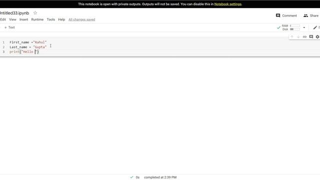 Combine String with + In Python Programming Language смотреть онлайн
