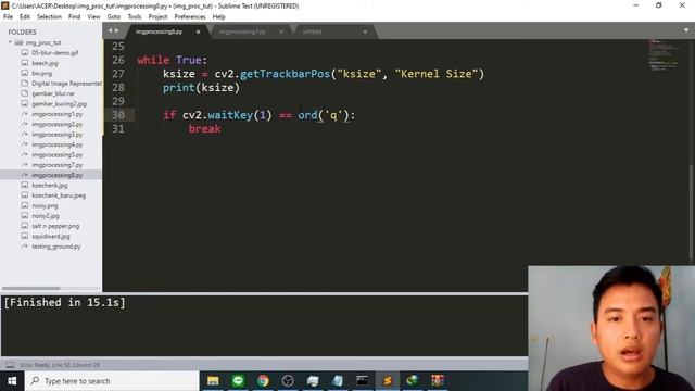Menggunakan Trackbar - Practical Image Processing Bahasa Indonesia Eps. 8 смотреть онлайн