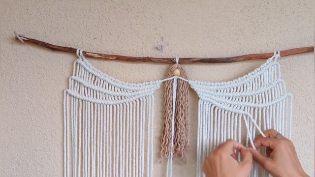 DIY Macrame Angel Wall Hanging | Step by Step Tutorial смотреть онлайн