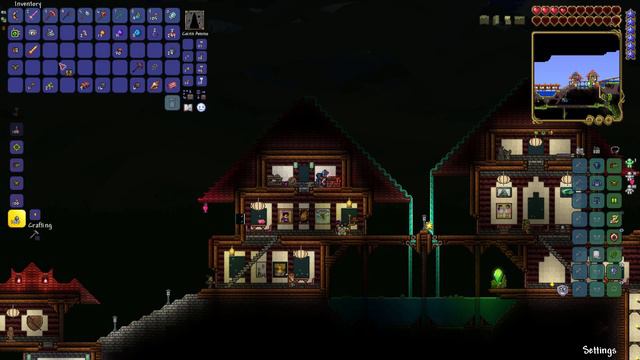 Preparing a Skeletron Arena | Terraria Zenith Longplay смотреть онлайн