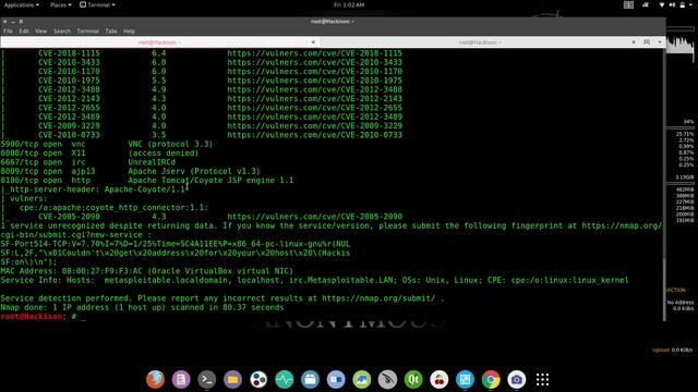 Vulners | Vulscan - Get CVE Details In Nmap