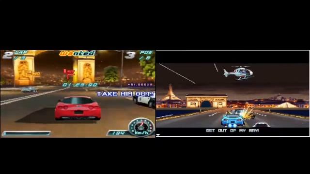 Asphalt 4: Elite Racing BGM 1 - Java+Nintendo DSi Mashup смотреть онлайн