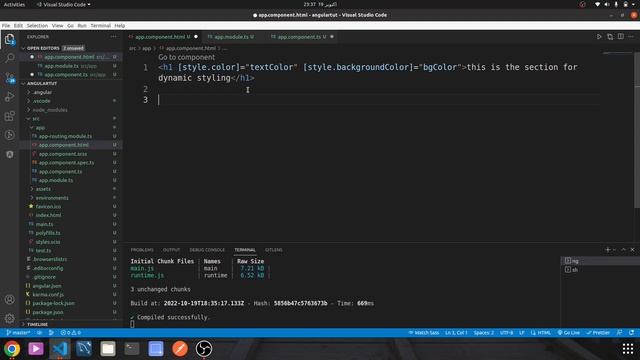 how to use ngStyle in Angular | ngStyle in angular or Dynamic style in Angular #part6 смотреть онлайн