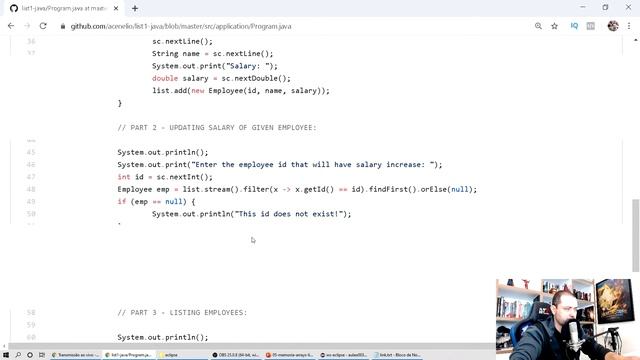 OO e List em Java - Aulão #003 смотреть онлайн