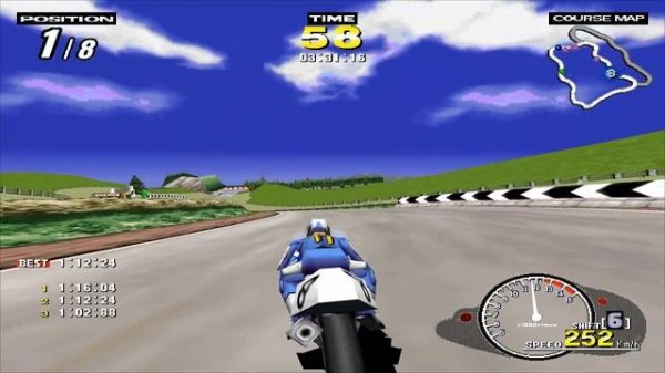 Manx TT Superbike (1997) (PC) - All Tracks - Gameplay HD