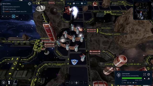Colony Siege, RTS- Alpha Colony (Easy) смотреть онлайн
