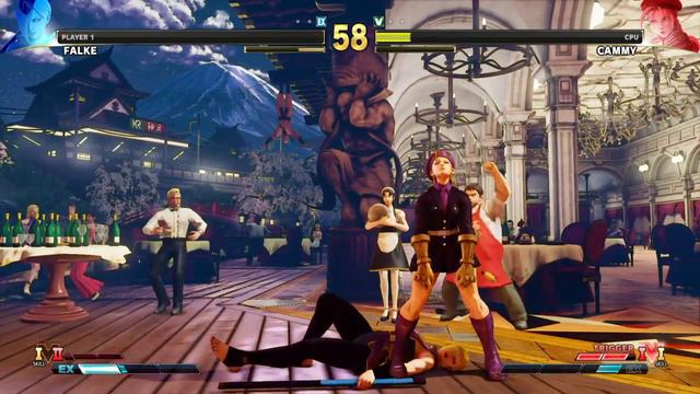 STREET FIGHTER V Falke vs Cammy смотреть онлайн