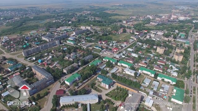 Аэросъемка города Менделеевск смотреть онлайн
